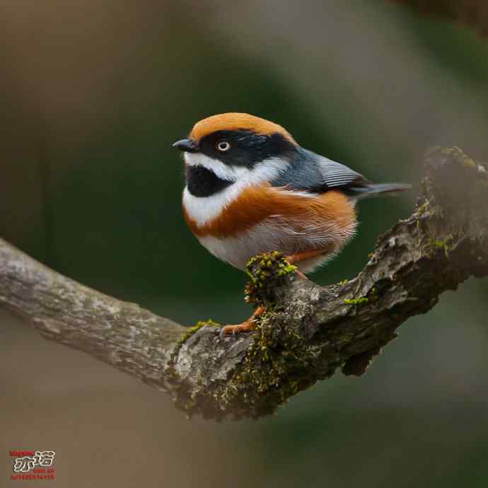 洋县的红头长尾山雀