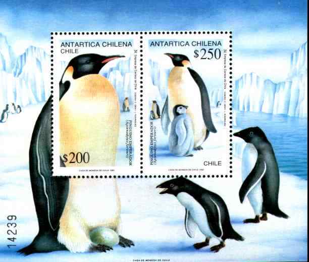 帝企鹅邮票集四(6枚)