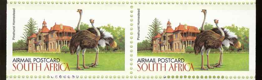 南非鸵鸟邮票