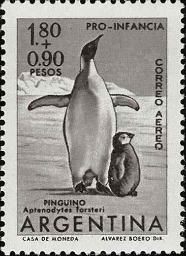 帝企鹅邮票集一(8枚)