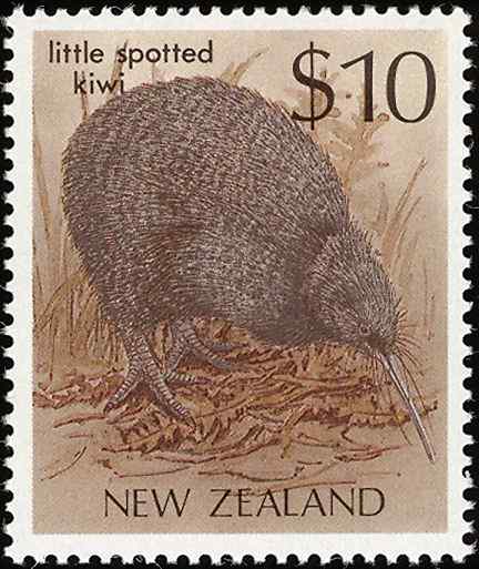 新西兰小斑几维邮票