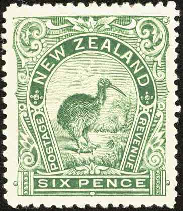 新西兰褐几维邮票