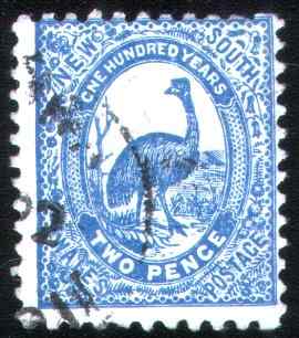 澳大利亚鸸鹋邮票