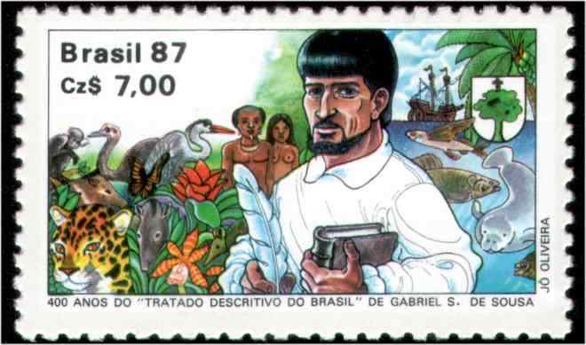 巴西大美洲鸵邮票