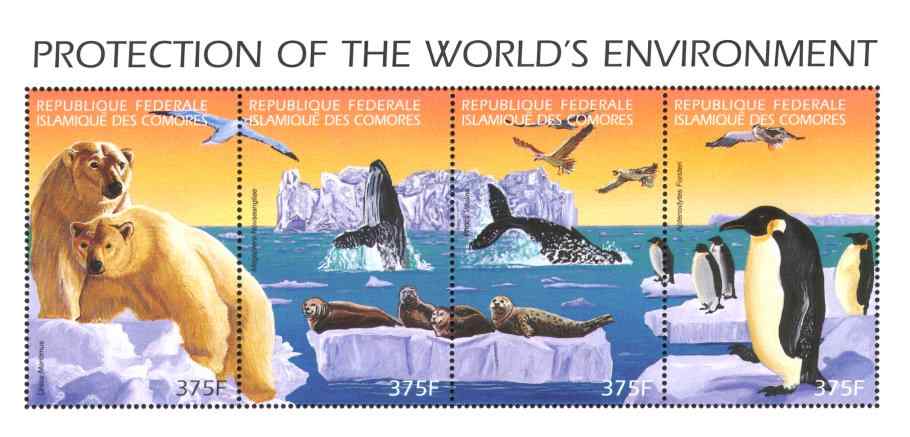 帝企鹅邮票集五(7枚)