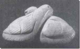 辽金时期的交颈鸟类佩饰