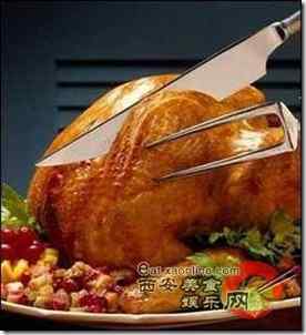 我天天过圣诞节 12年吃掉4000多只火鸡