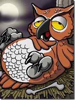 捕鼠能手 猫头鹰