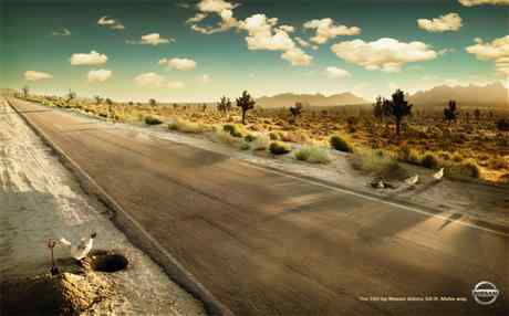 创意广告：我还是老老实实走地道