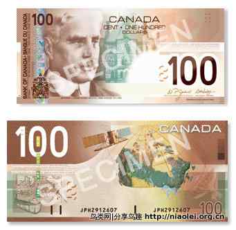 加拿大货币：纸币和硬币