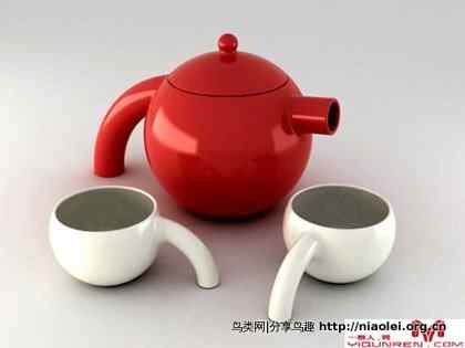 鸵鸟茶具