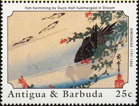 日本浮世绘画师安藤广重作品