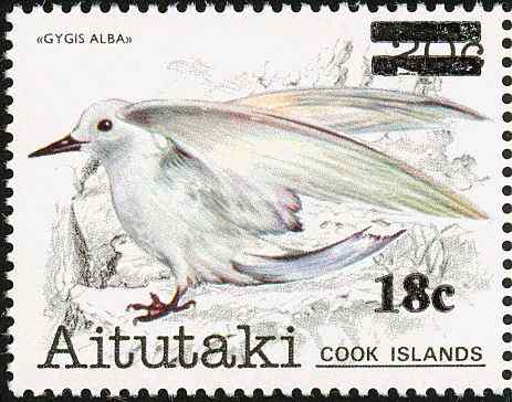 新西兰(库克群岛) 鸟类改值票