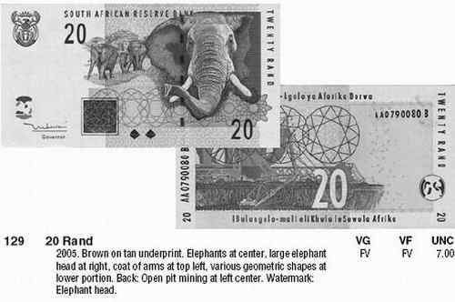 南非兰特——非洲象 南非兰特——非洲象