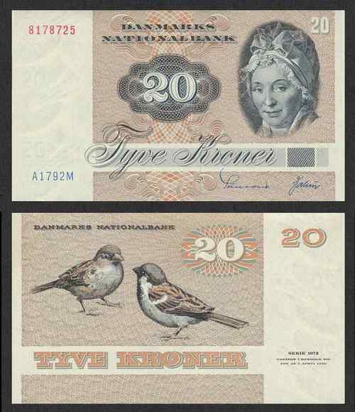 丹麦克郎——家麻雀