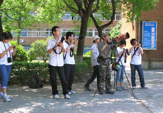 宁波大学拍鸟记