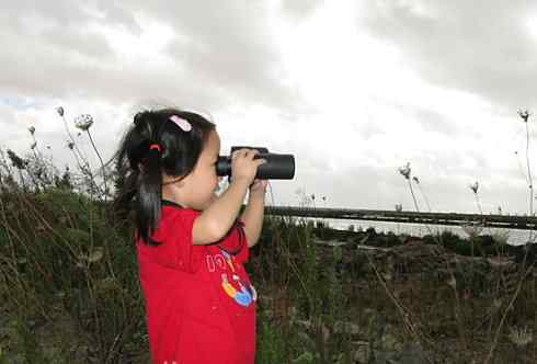 我神气不神气 观鸟要从娃娃抓起