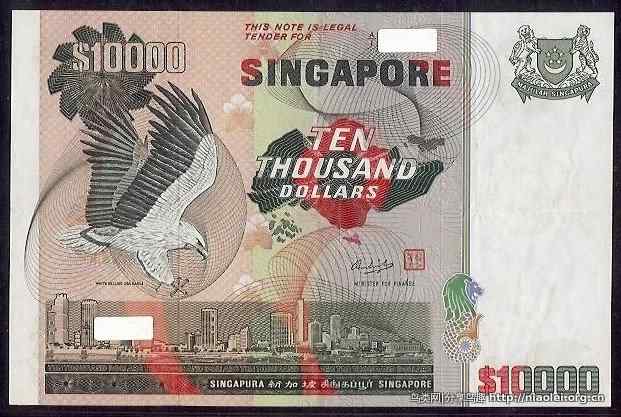 图说新加坡纸币:鸟币