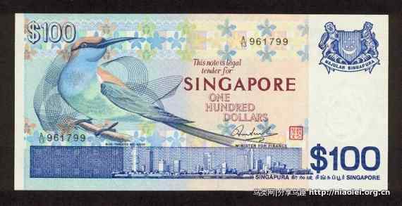 图说新加坡纸币:鸟币