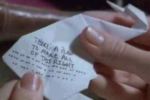 《越狱》 揭秘纸鹤数字密码