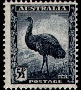 澳大利亚鸸鹋邮票
