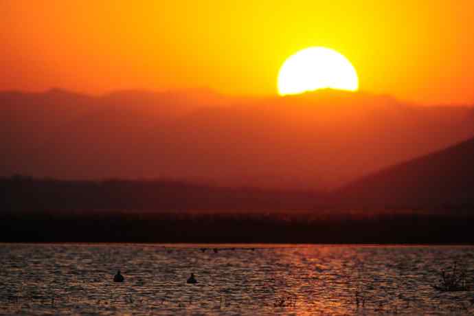 美丽的野鸭湖 美丽的野鸭湖