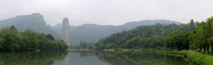 浙江缙云仙都农家乐（-）朱潭山鸟图